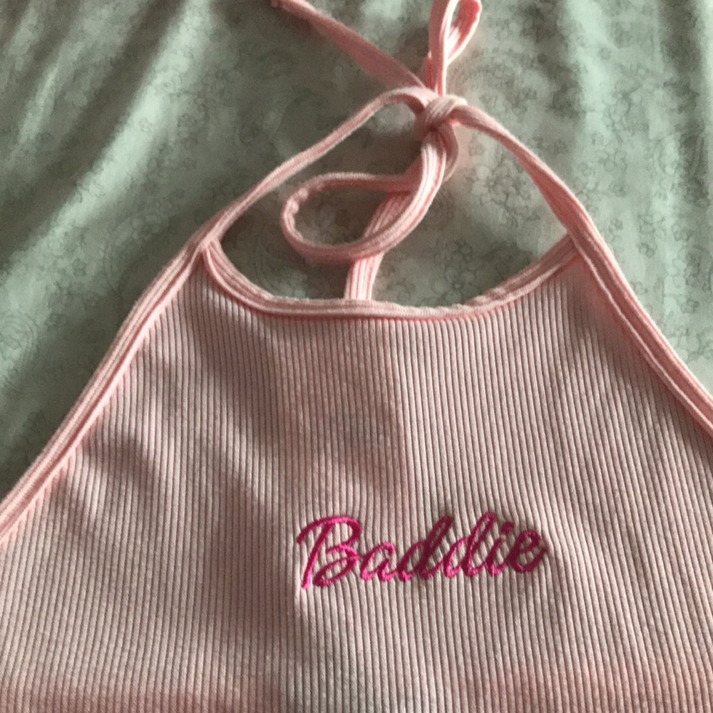 Pink halter top - Picture 2 of 4